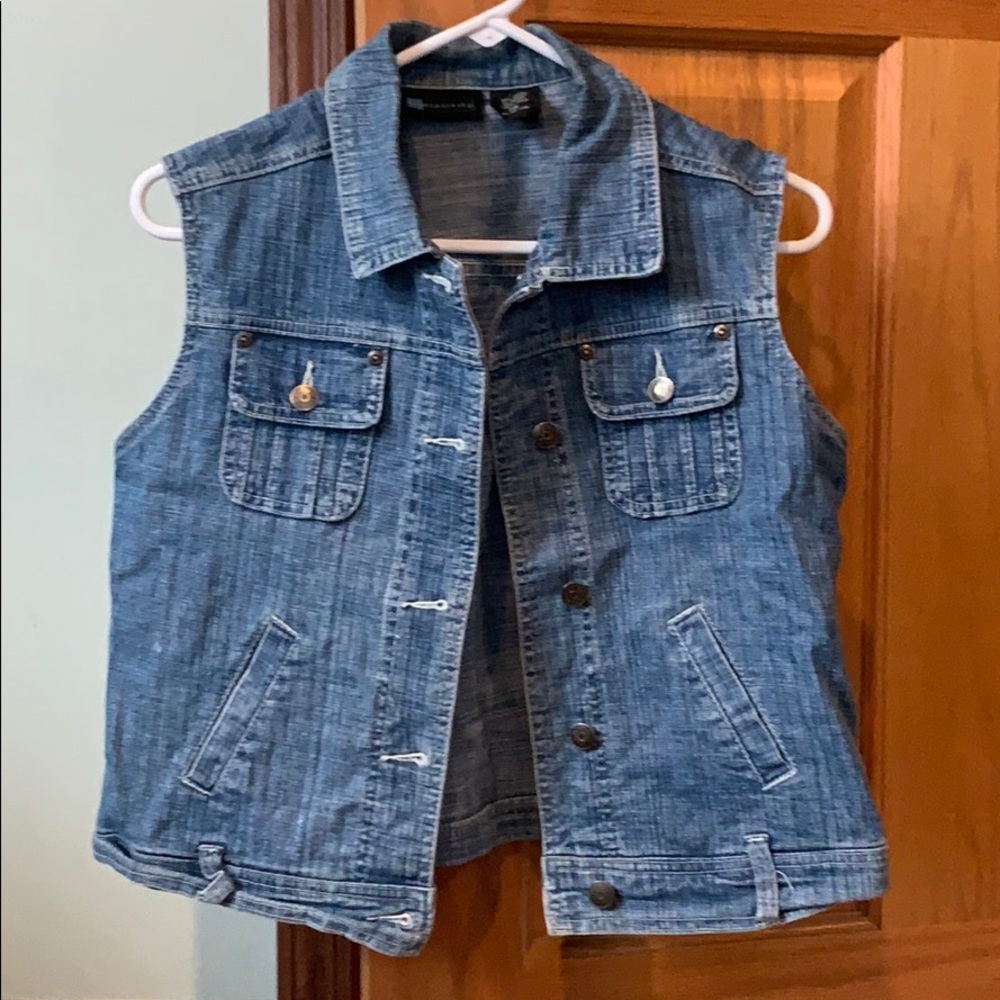 Denim vest